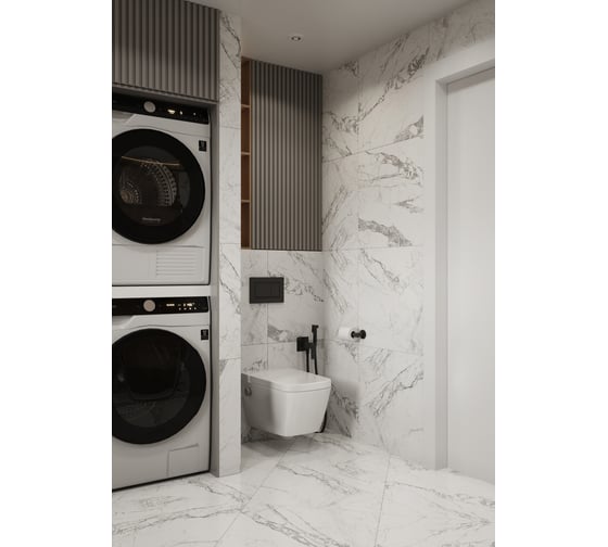Керамогранит Beryoza Ceramica Bursa GPR белый BM7 600x600x9,5 матовый PEI-4 R10 00-00000545