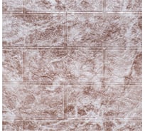 Самоклеящаяся 3D панель Dekorelle 0, размер 70x77 см, толщина 3 мм, 10 шт. в упаковке 11