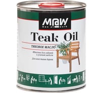 Тиковое масло Men at Work TEAK OIL 0,75 л v80085