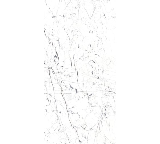 Керамогранит Evolution Ceramic 60x120, Canvas White Glossy, 2 шт. CW60120