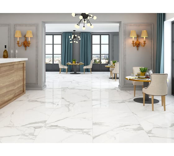 Керамогранит Evolution Ceramic 60x120, Calcutta Brillio Glossy, 2 шт. CB60120