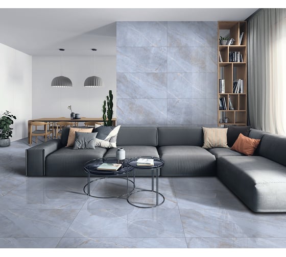 Керамогранит Evolution Ceramic 60x120, TERRACOTTAPRO Armani Azul Glossy, 2 шт. T-AA60120G