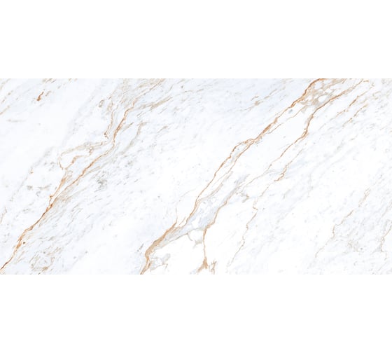Керамогранит Evolution Ceramic 60x120, TERRACOTTAPRO Dominica White Glossy, 2 шт. T-DW60120G