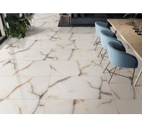 Керамогранит Evolution Ceramic 60x120, TERRACOTTAPRO Delux Blanco Glossy, 2 шт. T-DXB60120G