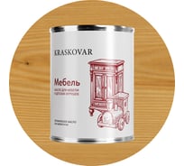 Масло экологичное Kraskovar «Мебель» Бесцветный 0,75л 1366