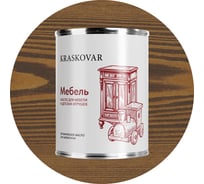 Масло экологичное Kraskovar «Мебель» Орех 0,75л 1373