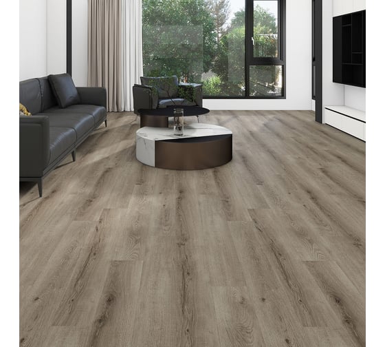 Кварц виниловый ламинат Floorwood Synchro Дуб Фрея 4 мм (2,44 кв.м.) Р0059340