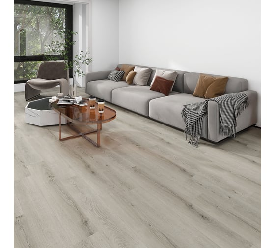 Кварц виниловый ламинат Floorwood Synchro Дуб Руми 4 мм (2,44 кв.м.) Р0059344