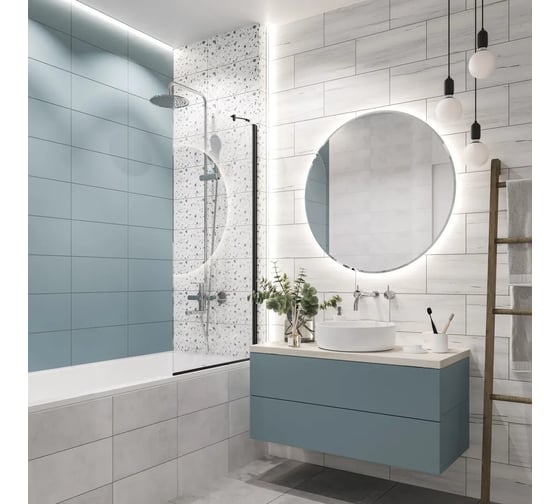 Плитка керамическая CULTO ECTA WHITEWOOD матовый, 20x40 см, упаковка 1,2 кв. м УТ-99903648