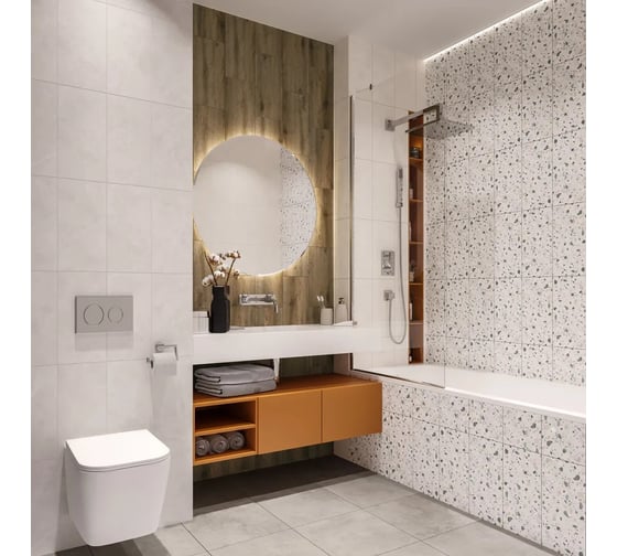 Плитка керамическая CULTO ECTA PIETRA LIGHT матовый, 20x40 см, упаковка 1,2 кв. м УТ-99903647