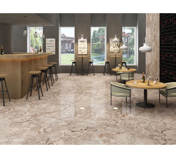 Керамогранит Evolution Ceramic 60x120 Venice Beige Glossy 2шт. VB60120