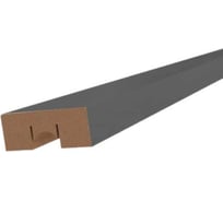 Декоративная рейка Арника 30x22 мм, комплект 50 шт., графит 00-00161463