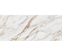 Плитка настенная Gracia Ceramica Ideal white белый 02 25x60 мм, рельеф, глянцевая, 1.2 кв. м/8 шт. СК000042681