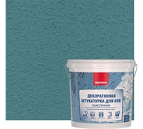 Штукатурка декоративная эластичная для плит OSB "Шуба" (6 кг; морская волна) NEOMID Н-Шуба-6/мор