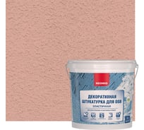 Штукатурка декоративная эластичная для плит OSB "Шуба" (6 кг; розовый) NEOMID Н-Шуба-6/роз