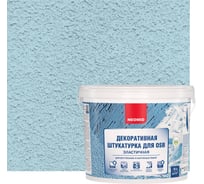 Штукатурка декоративная эластичная для плит OSB "Шуба" (16 кг; голубой) NEOMID Н-Шуба-16/гол