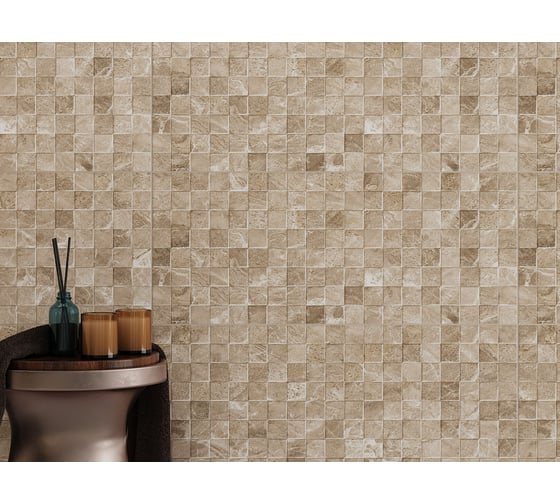 Плитка настенная Gracia Ceramica Joy beige бежевый 04 25x60 мм, 1.2 кв. м/8 шт. СК000042662