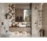 Плитка настенная Gracia Ceramica Joy beige бежевый 04 25x60 мм, 1.2 кв. м/8 шт. СК000042662 4