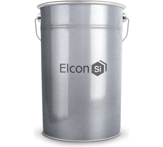 Антикоррозионная грунт-эмаль Elcon ХВ-0278 серая, 20 кг 00-00750412