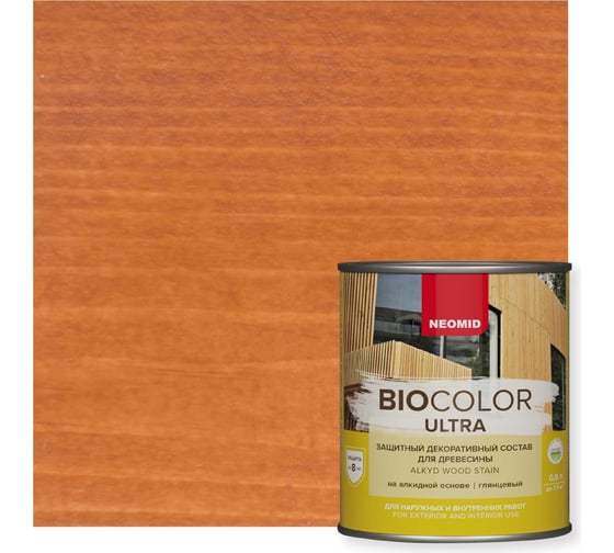Пропитка NEOMID BIO COLOR ULTRA тик 0.9 л Н -ULTRA-0,9/тик