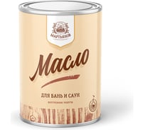 Масло по дереву для бань и саун МАРТЬЯНОВ 1л 100.170.1000