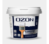 Грунтовочная краска OZON KORROSTOP ВД-АК 155А 0.9л/1.1кг ВД-АК-155А-1,1