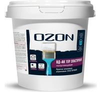 Универсальная акриловая эластичная эмаль OZON ВД-АК 159А 2.7л/3.3кг ВД-АК-159А-3,3