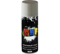 Акриловая универсальная эмаль-грунт REF серый 520 мл P009