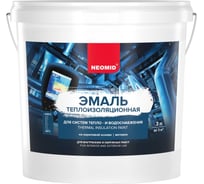 Теплоизоляционная эмаль NEOMID 3 л Н-ЭмТеплоиз-3