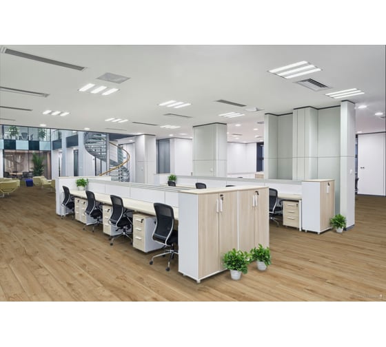 Ламинат Kronostar DE FACTO Дуб Юнити 33класс 2мм (1,3317 кв.м.) Р0056884