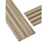 Реечные панели LAKO DECOR "Орех светлый" 6 ШТ 1000x160x23мм LKD-RE-P41-100CM-MEGA6 10