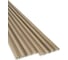Реечные панели LAKO DECOR "Орех светлый" 6 ШТ 1000x160x23мм LKD-RE-P41-100CM-MEGA6 34
