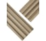 Реечные панели LAKO DECOR "Орех светлый" 6 ШТ 1000x160x23мм LKD-RE-P41-100CM-MEGA6 22