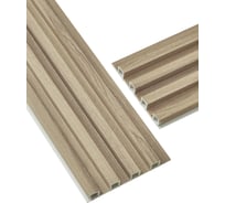 Реечные панели LAKO DECOR "Орех светлый" 1350x160x23мм LKD-RE-P41-135CM