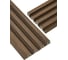 Реечные панели LAKO DECOR "Орех светлый" 20 ШТ 1350x160x23мм LKD-RE-P41-135CM-MEGA20 2