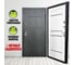 Входная дверь ООО ВДК Кватро Black LS-23 Черный шелк/Царга Ясень белый 860*2050 правая ДМ94 2