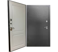 Входная дверь ООО ВДК Термо Сицилия Антик серебро/МДФ Белый матовый 960*2050 левая ДМ103