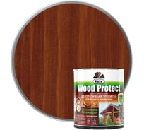 Пропитка для защиты древесины Dufa Wood Protect махагон 750 мл МП000015763