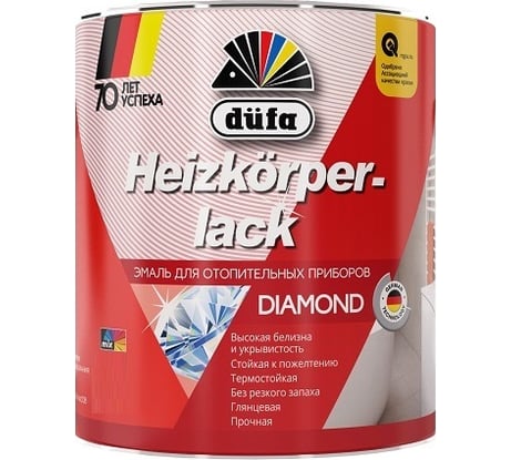 Эмаль для отопительных приборов Dufa HEIZKORPERLACK белая 750 мл Н0000001782
