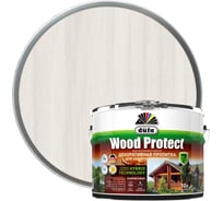 Пропитка для защиты древесины Dufa Wood Protect белый 10 л МП000015750