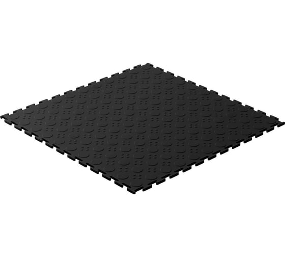 Модульное покрытие PALITRA TECHNOLOGY модель 3, ПВХ, чёрное 50471-3-B 1
