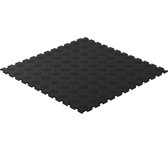 Модульное покрытие PALITRA TECHNOLOGY модель 2, ПВХ, чёрное 50471-2-B 1