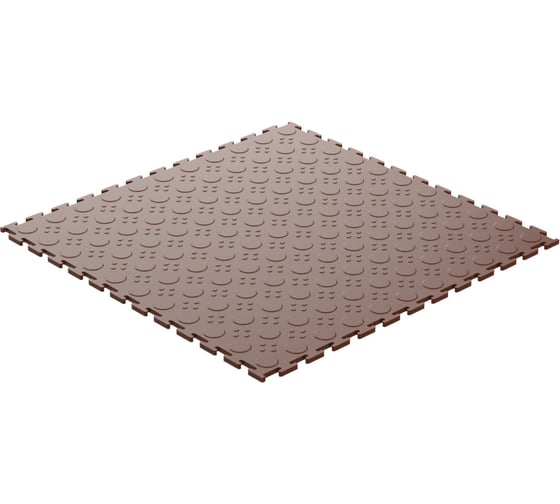 Модульное покрытие PALITRA TECHNOLOGY модель 3, ПВХ, коричневое 50471-3-Br 1