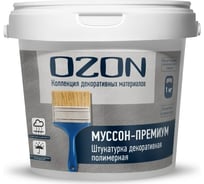 Штукатурка декоративная полимерная Муссон Премиум 1 кг OZON МСП-500-1