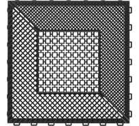 Покрытие грязезащитное модульное PALITRA TECHNOLOGY тип 1, чёрный 51959-1-B
