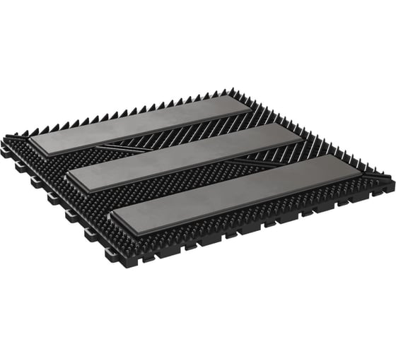 Покрытие грязезащитное модульное PALITRA TECHNOLOGY тип 2, черный 51959-2-BK