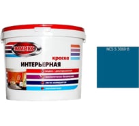 Краска интерьерная Эммикс ВД, моющаяся, S 3060 B, ведро 2,7 л, 3,8 кг 4690417126095