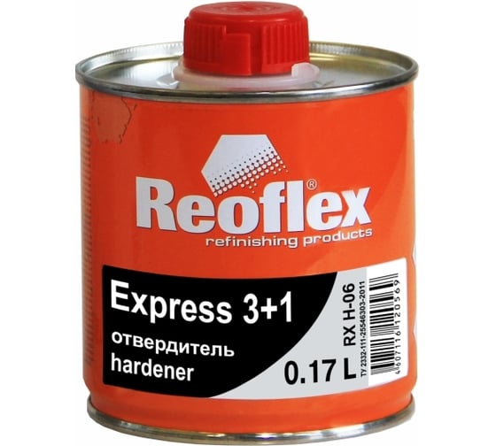 Отвердитель Reoflex Express 3+1, 0.17 л RX H-06/170 1