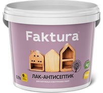 Водорастворимый лак-антисептик FAKTURA золотой дуб 0,9л О02514