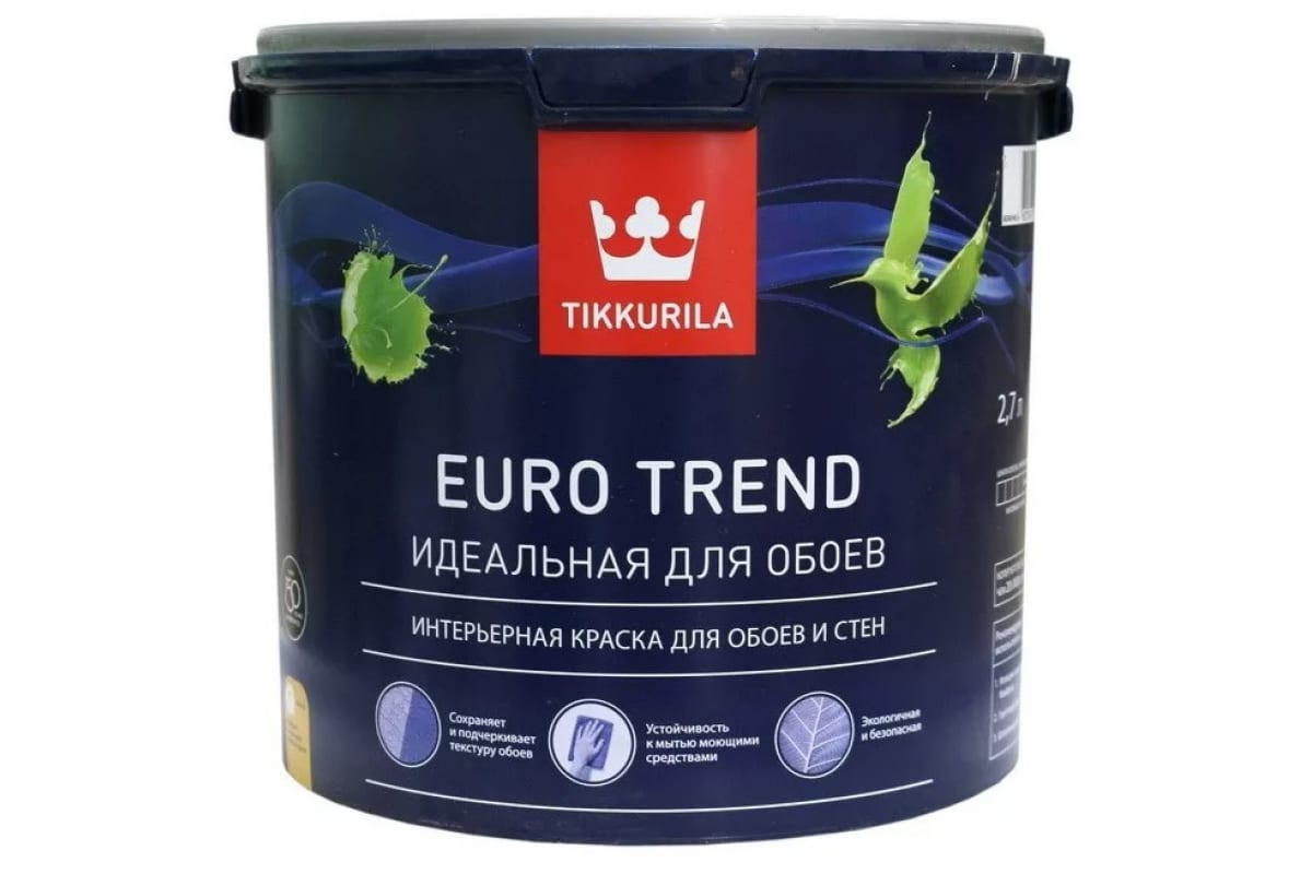 Tikkurila euro trend для обоев